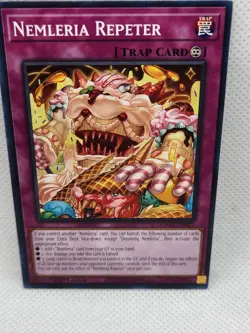 Yugioh! Nemleria Repeter AGOV-EN077 Common 1st Edition NM Trap Card - Image 3