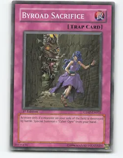 Byroad Sacrifice #CDIP-EN055 1st Edition Yugioh Card - Image 1