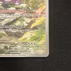 Pokemon TCG Nidoking Scarlet & Violet 151 Illustration Rare Card 174/165 - Image 4