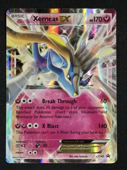 Xerneas EX - XY149 - Black Star Promo - Pokemon Card - LP - Image 1