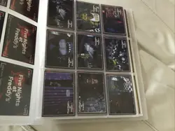 FNAF Five Nights At Freddy’s Trading Cards Complete 100 Cards In Binder - Image 2