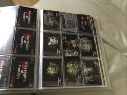 FNAF Five Nights At Freddy’s Trading Cards Complete 100 Cards In Binder - Image 5