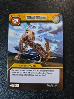 Upper Deck Dinosaur King Trading Card Game TCG Rare Foil Lot Super Move UD CCG - Image 3