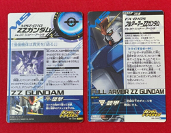 Gundam Try Age card B4ｰ009(M) O5ｰ023(M) Holo Rare ZZ GUNDAM BANDAI JAPAN TCG - Image 2