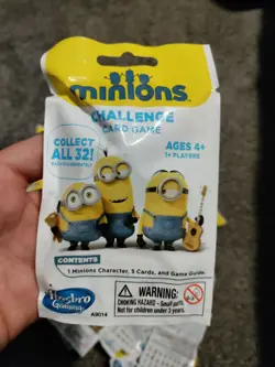 67 Despicable Me Blind Bag Surprise Minions Challenge Card Game Blind Bag New - Image 2