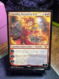MTG Chandra, Dressed to Kill Innistrad: Crimson Vow (Non-Foil), Mythic, #149/27 - Image 1