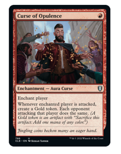 Curse of Opulence Commander Legends: Battle for Baldur's Gate MTG - Image 1