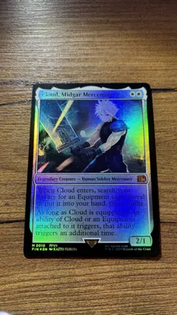 Cloud, Midgar Mercenary FOIL - FINAL FANTASY (FIN) (10) - Image 1