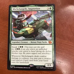 Michelangelo, Improviser - Teenage Mutant Ninja Turtles - NM-Mint - MTG - Image 1