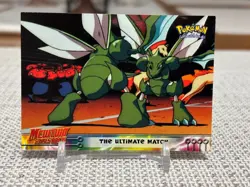 1999 Pokemon Movie (Mewtwo Strikes Back) #34 (The Ultimate Match) Blue Logo NM - Image 1