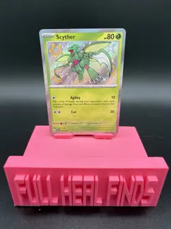 Scyther - 095/091 - Pokemon Paldean Fates Shiny Rare Card NM - Image 1