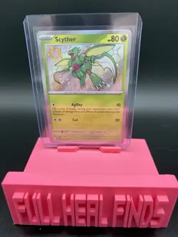 Scyther - 095/091 - Pokemon Paldean Fates Shiny Rare Card NM - Image 5