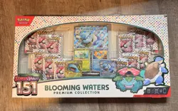 Pokemon Scarlet & Violet 151 Blooming Waters Premium Collection Box *NEW* - Image 1