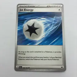 Pokemon TCG Jet Energy 190/193 Sv02: Paldea Evolved Non Holo NM Unplayed - Image 1