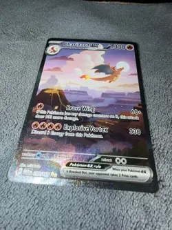 Charizard ex 199/165 Scarlet & Violet 151 Special Illustration Rare Pokemon TCG - Image 2
