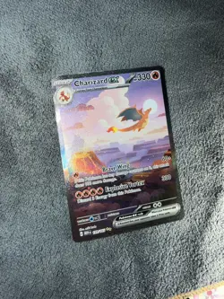 Charizard ex 199/165 Scarlet & Violet 151 Special Illustration Rare Pokemon TCG - Image 3