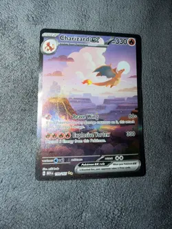 Charizard ex 199/165 Scarlet & Violet 151 Special Illustration Rare Pokemon TCG - Image 4