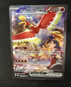 Ethan's Ho-Oh ex 230/182 Sv10: Destined Rivals Holo Pokemon 🔥 - Image 1