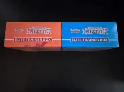 Pokemon TCG SWSH Battle Styles Elite Trainer Box ETB Set of 2 (Factory Sealed) - Image 5