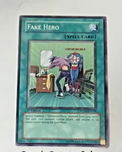 Yu-Gi-Oh! Fake Hero Power of the Duelist POTD-EN038 1st Edition - Uncirculated - Image 1