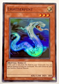 Yu-Gi-Oh! Lightserpent PHSW-EN013 Photon Shockwave Unlimited NM - Image 1