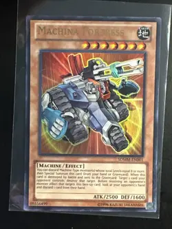Yugioh Machina Fortress - SDMM-EN001 - Ultra Rare - Unlimited - NM 2010 - Image 1