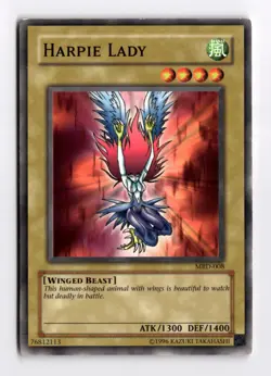 Harpie Lady (Original Artwork) Common Metal Raiders MRD-008 LP - Image 1