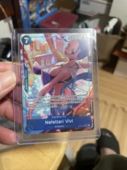 Nefeltari Vivi EB04-025 SR Alternate Art - One Piece TCG -Azure Sea's Seven - NM - Image 1