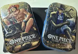 Set Of 2; One Piece Tin Pack Set Vol.2, Bandai TCG English, OP-13, Sealed/New!!! - Image 1