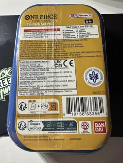 Set Of 2; One Piece Tin Pack Set Vol.2, Bandai TCG English, OP-13, Sealed/New!!! - Image 5