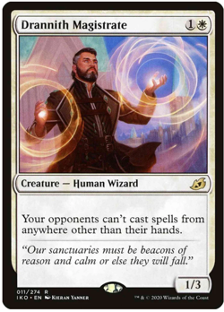 1x Drannith Magistrate Ikoria: Lair of Behemoths NM MTG - Image 1