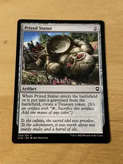 1x Prized Statue NM Eng MTG - Commander Legends Baldur's Gate - Image 1