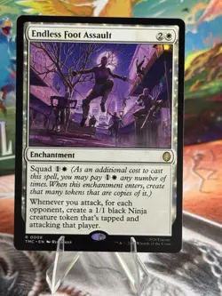 Endless Foot Assault 8 NM Teenage Mutant Ninja Turtles Eternal MTG - Image 1