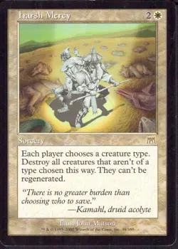 Harsh Mercy - Onslaught - Magic MTG - LP - Image 1