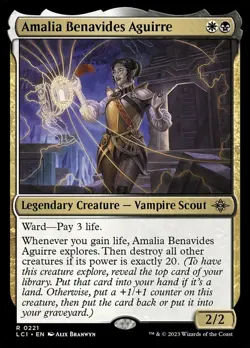 Amalia Benavides Aguirre Light Play, English Magic the Gathering MTG The Lost Ca - Image 1