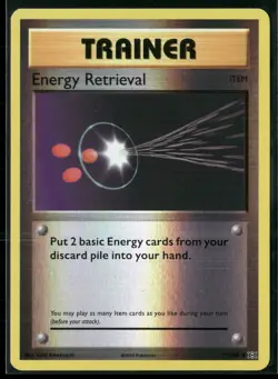 Pokemon - Energy Retrieval 77/108 Reverse Holo XY Evolutions NM - Image 1