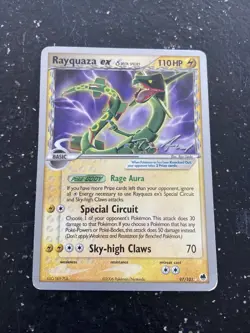 Pokemon TCG Rayquaza ex 97/101 World Championships 2007 - Image 1