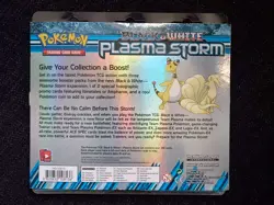 Pokemon Black & White Plasma Storm Sealed Blister Pack 2012 - Image 2