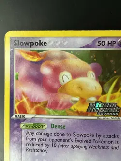 Slowpoke EX Team Rocket Returns #76/109 Reverse Holo 2004 Stamped Pokemon - Image 4