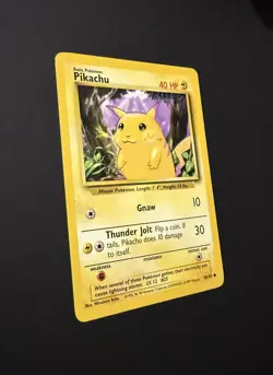 Pokemon TCG Pikachu Base 58/102 Regular LP! - Image 2