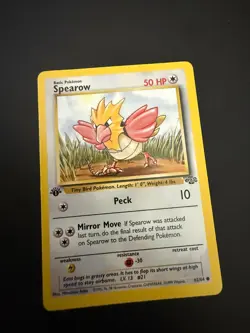 Pokemon TCG Spearow Jungle 62/64 1st Edition Near Mint! - Image 1