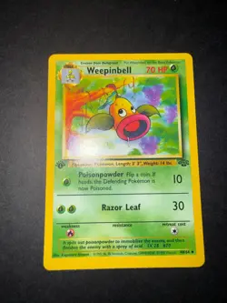 Pokemon TCG Weepinbell Jungle 48/64 1st Edition Near Mint! - Image 2
