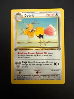 Pokemon TCG Dodrio Jungle 34/64 1st Edition Near Mint! - Image 1