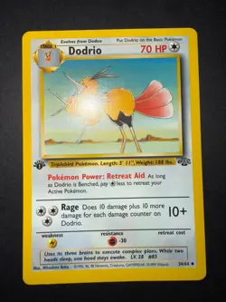 Pokemon TCG Dodrio Jungle 34/64 1st Edition Near Mint! - Image 3