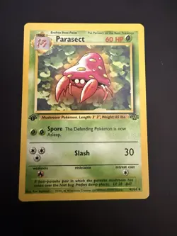 Pokemon TCG Parasect Jungle 41/64 1st Edition Near Mint! - Image 1