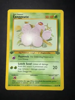 Pokemon TCG Exeggcute Jungle 52/64 1st Edition LP! - Image 4