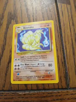 1999 Pokemon Ninetales Holo 12/102 - Image 1