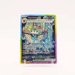 Vaporeon ex - 149/131 Prismatic Evolutions Special Illustration Pokemon - NM/LP - Image 1