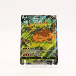 Charizard V - SWSH260 UPC Black Star Promo Alternate Art Pokemon - NM - Image 1