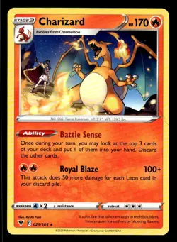 Pokemon TCG Vivid Voltage #025/185 Charizard NM - Image 1